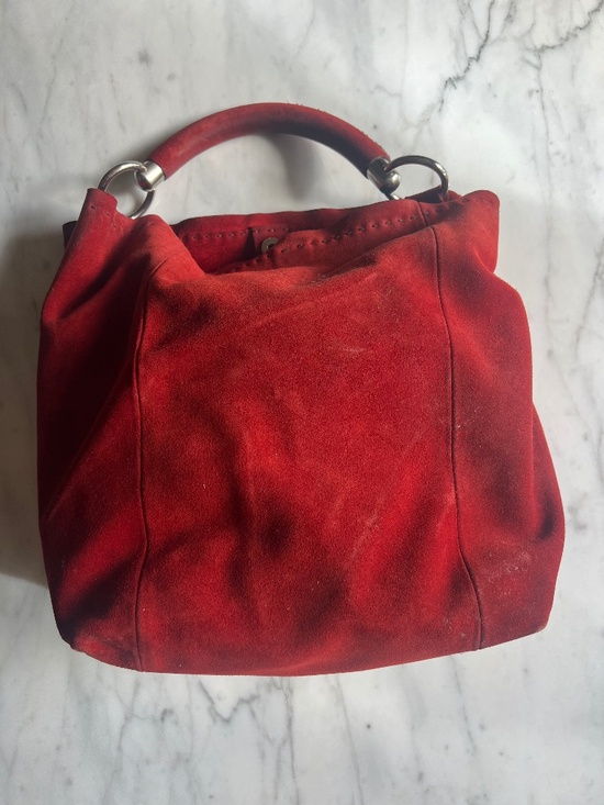 Prada Handbags - Vintage Prada red purse